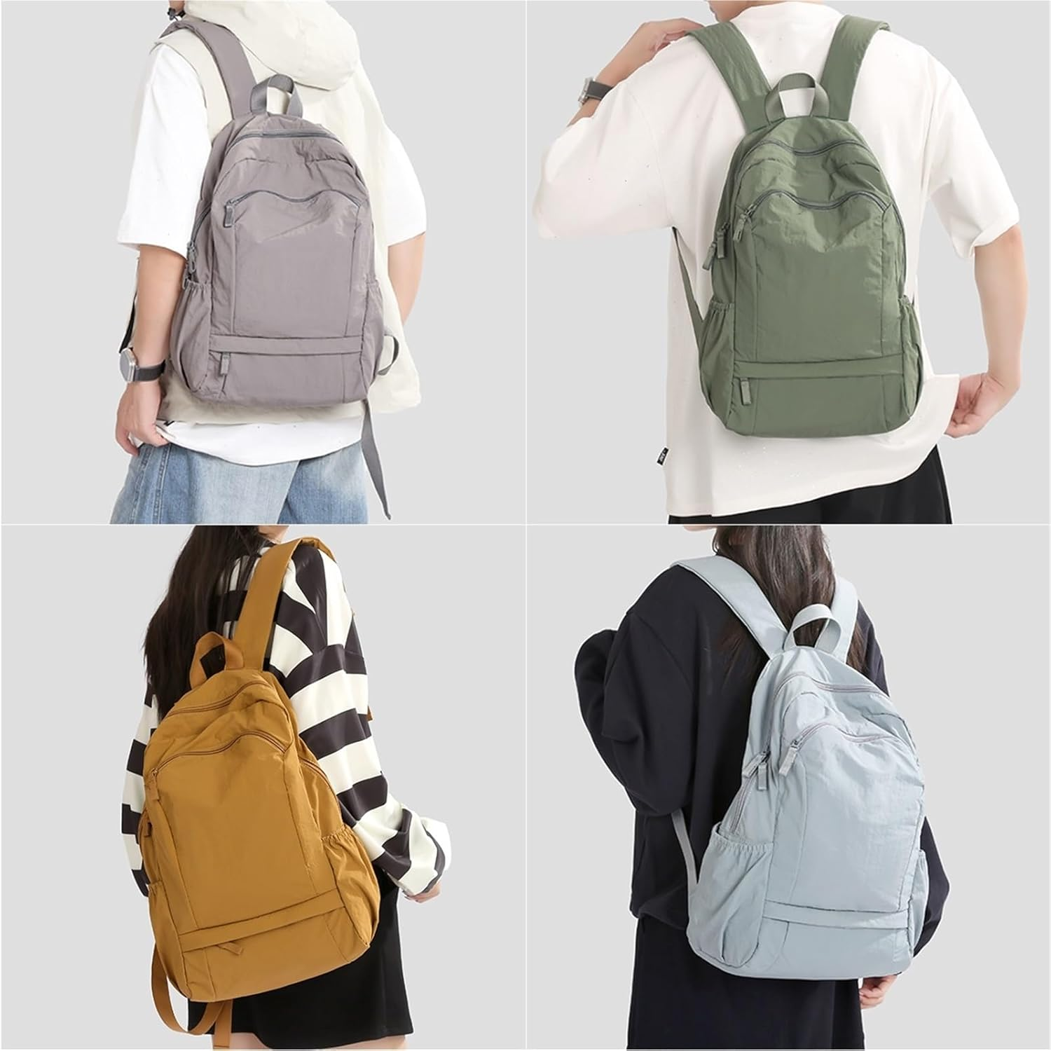 Outdoor Backpack Women'S Travel Lightweight Bag Ultra-Lightweight Mountaineering Sports - Blue image number 2