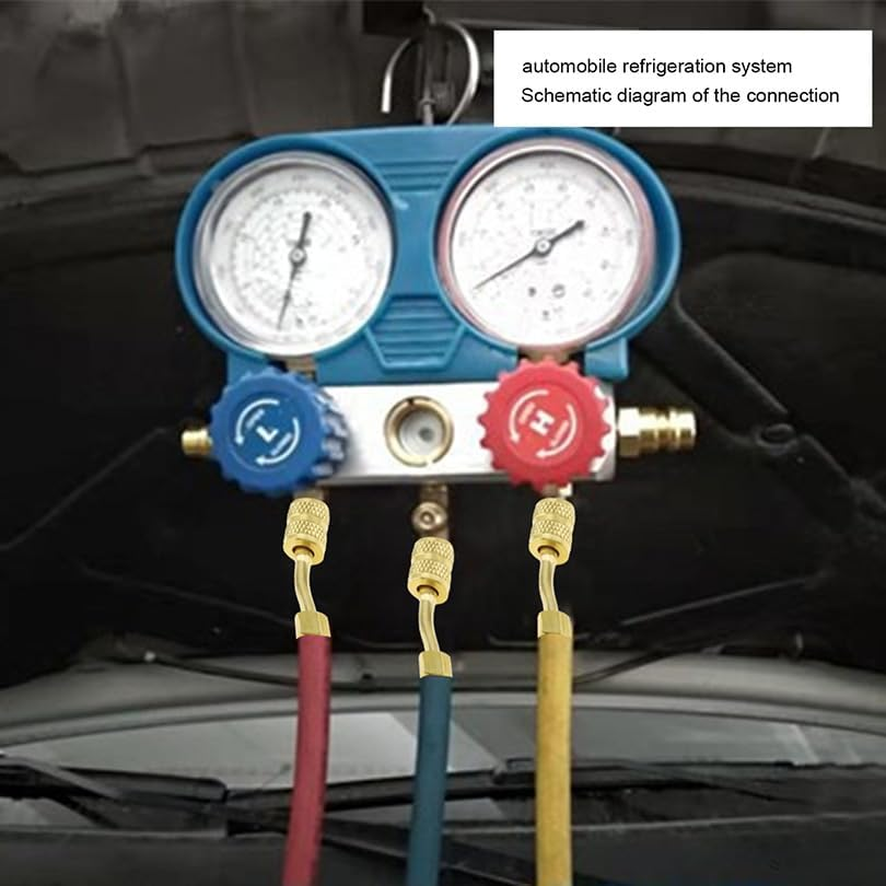 R410A Swivel Adapter for Mini Split System Air Conditioner HVAC Refrigeration Service with 5/16 Inch Female Quick Coupler to 1/4 Inch Male Flare (4) image number 5