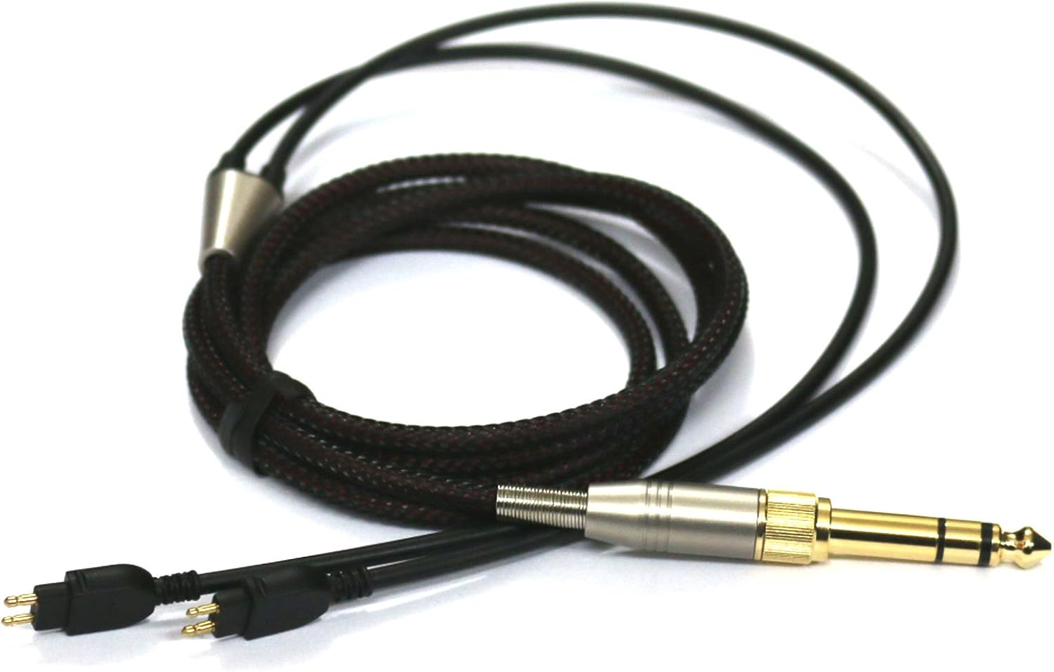 Newfantasia Replacement Audio Upgrade Cable for Sennheiser HD650, HD600, HD580, HD660S, Massdrop HD6XX Headphones 1.2Meters/4Feet image number 2