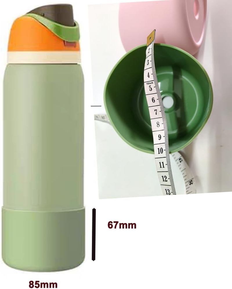 Yiyuanhe 2PCS Silicone Water Bottle Boots, Non-Slip Protective Sleeve for Owala 32Oz, Compatible with Owala Freesip Twist and Flip Flask Bottle Bottom Cover Base