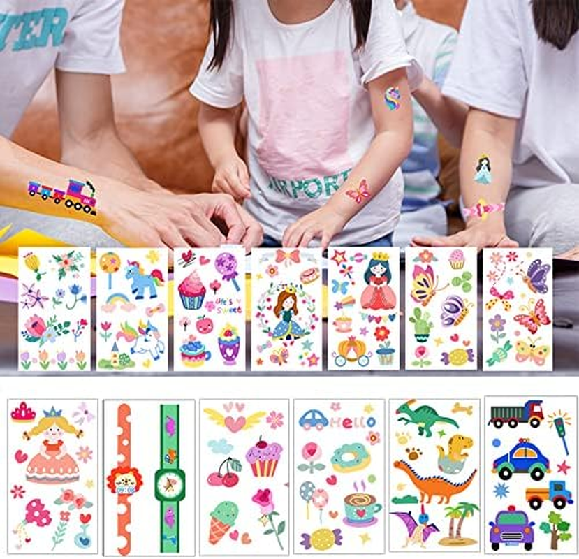 Tattoo Stickers for Kids, 30 Sheets Temporary Fake Tattoos Stickers, Safe Face Body Waterproof Decals for Parties, Halloween and Costume Play (Boy)