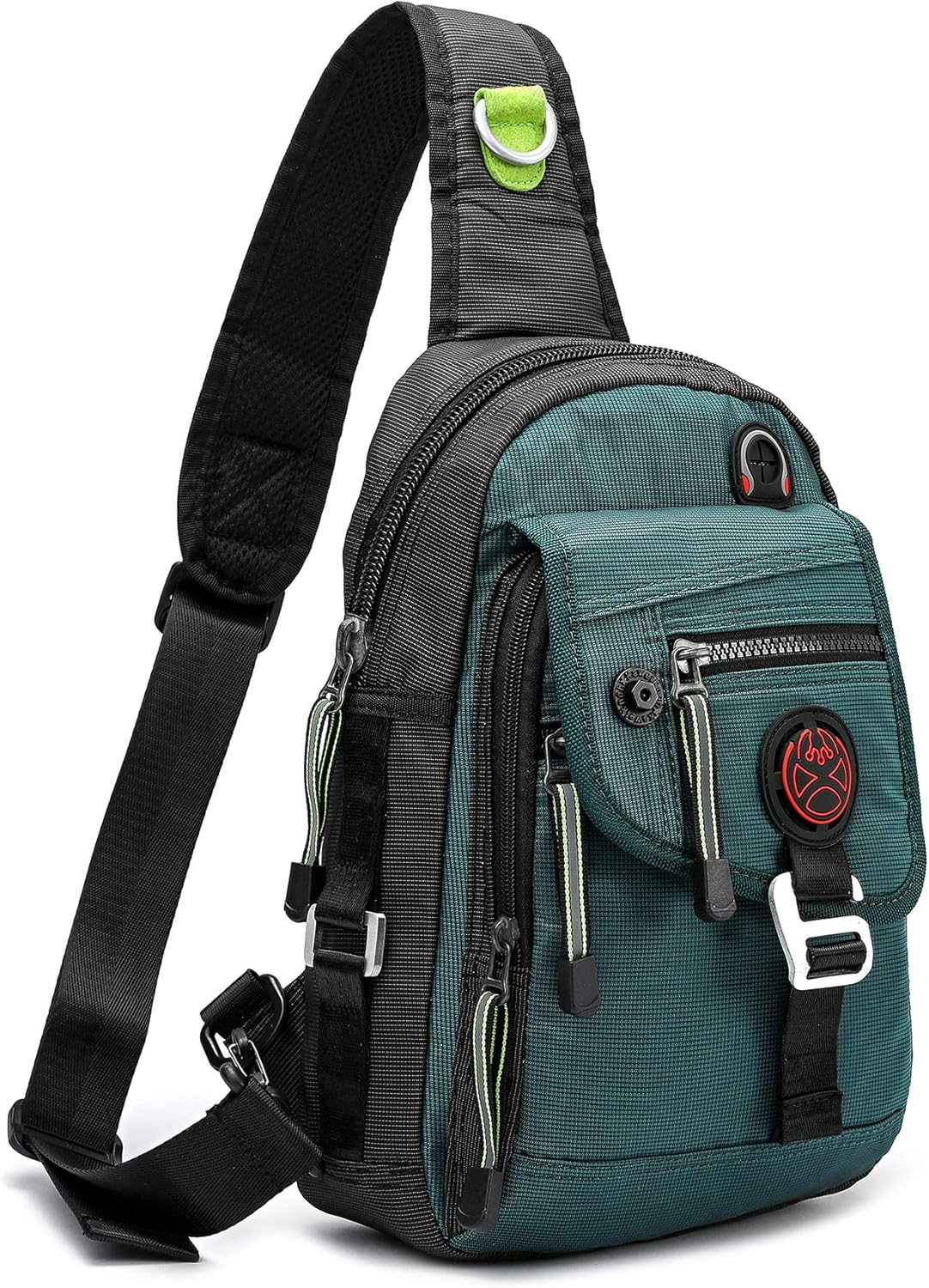 Nicgid Sling Bag Chest Shoulder Backpack Shoulder Bags for Ipad Tablet Outdoor Hiking Men Women