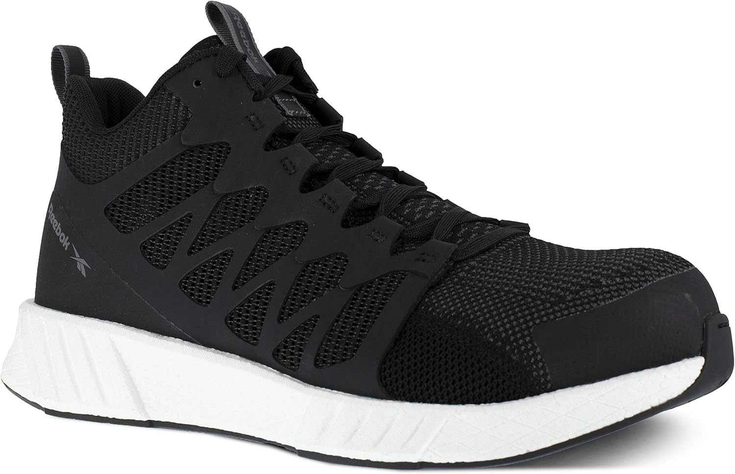 Reebok Men'S Fusion Flexweave Safety Toe Athletic Work Mid-Cut Industrial & Construction Boot image number 3