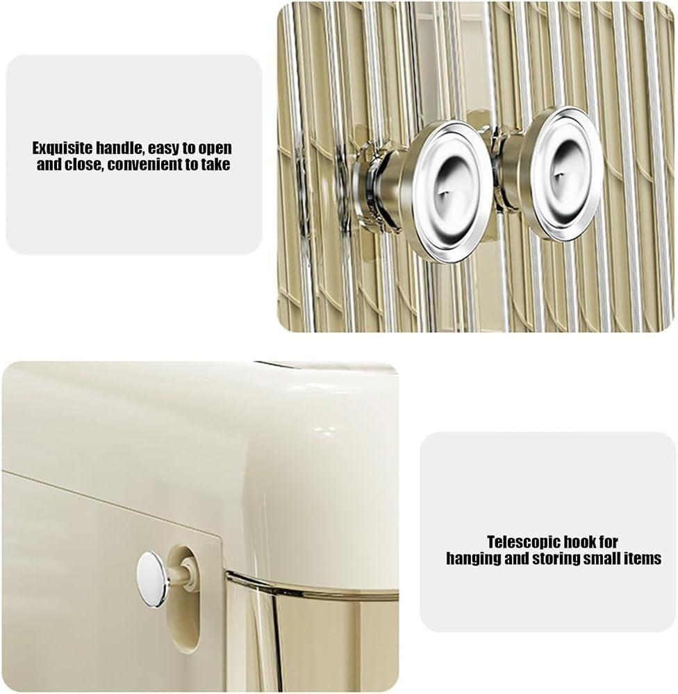 Baby Bottle Storage Organizer & Draining Rack &ndash; Large Transparent Container for Milk Bottles, Foldable Drying Holder, Space-Saving Nursery & Kitchen Counter Organizer image number 2