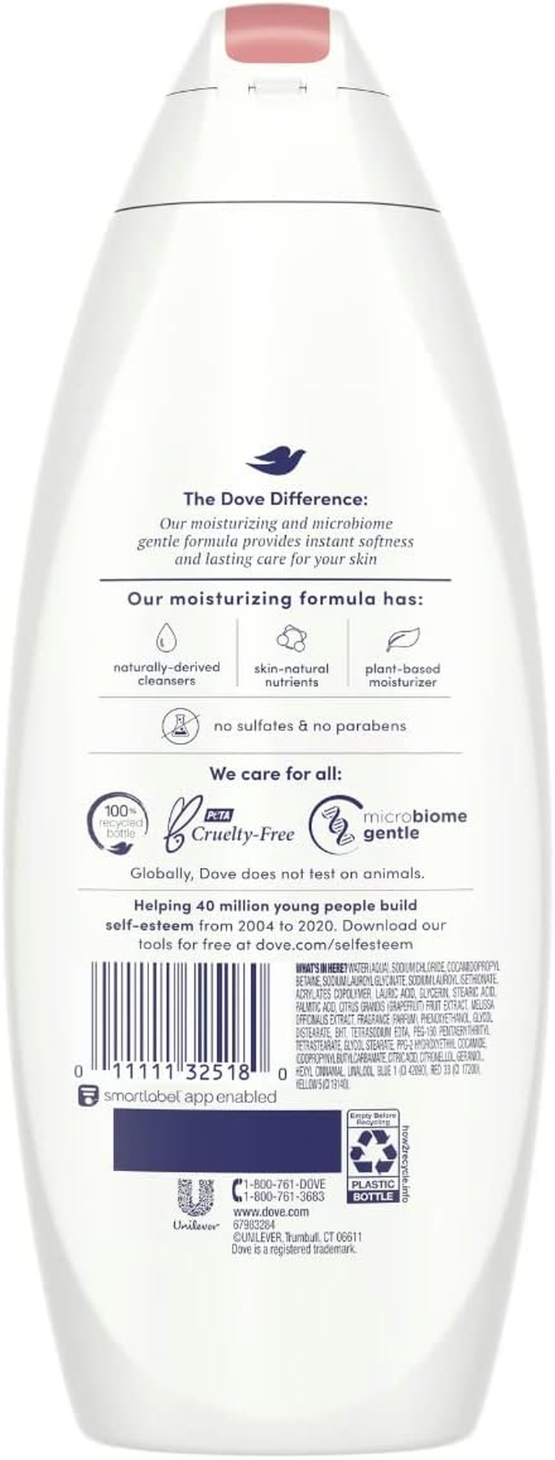 Dove Limited Edition Summer Care Nourishing Body Wash image number 3