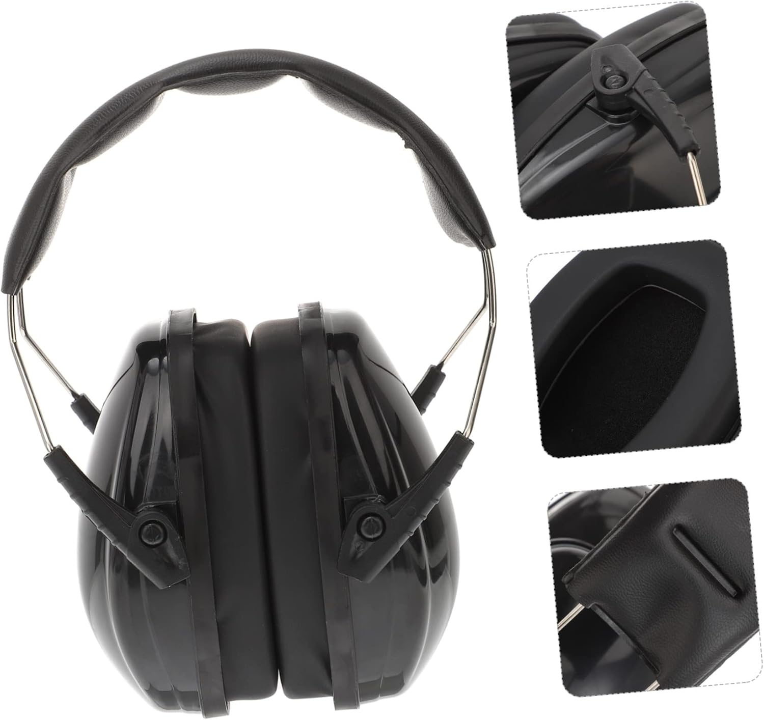 OSALADI Noise Canceling Headphones Headphones Noise Cancelling Vibes Soundproof Snug Hat Protection Quiet Ear Proof Headphones Headphones Babies Black Abs - Pink image number 5