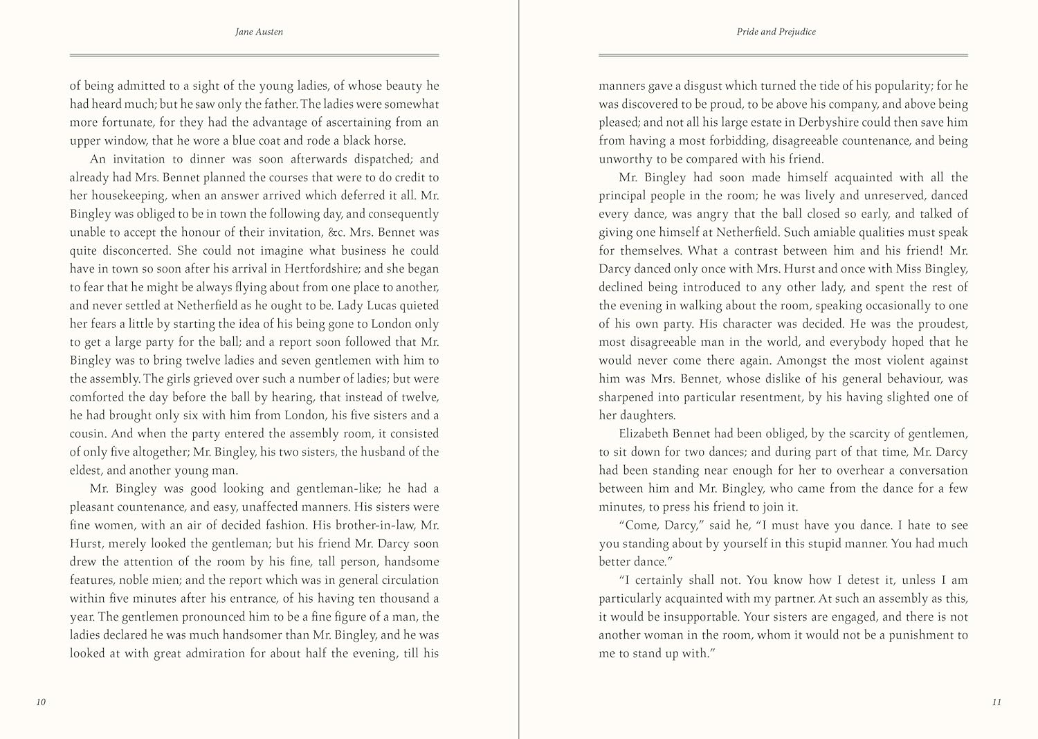 Pride & Prejudice (Masterpiece Library Edition)