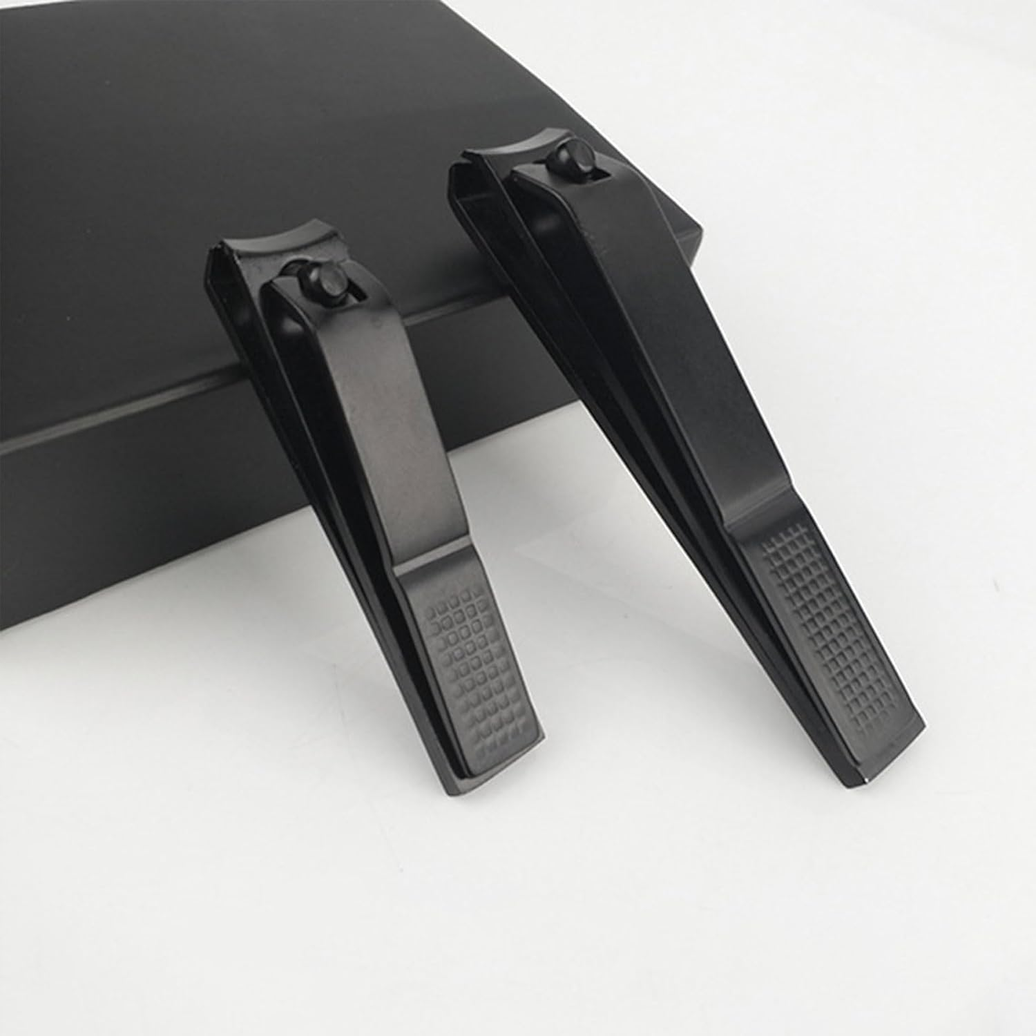 RIBHNXHI Nail Cutter and Clippers Set of 2 - Stainless Steel Fingernail and Toenail Clippers for Men and Women image number 3