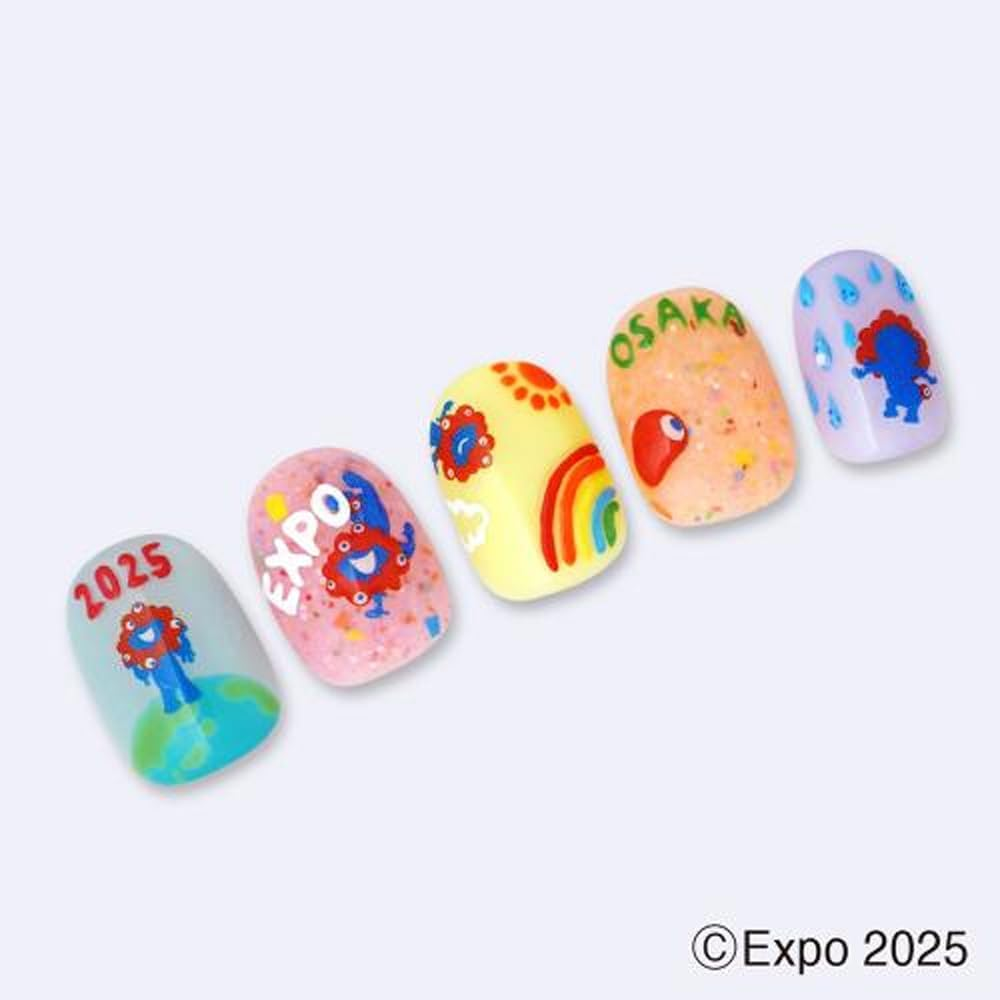 TSUMEKIRA BA-MYA-101 2025 World Expo Osaka/Kansai Osaka, Jungle Nail Sticker 1