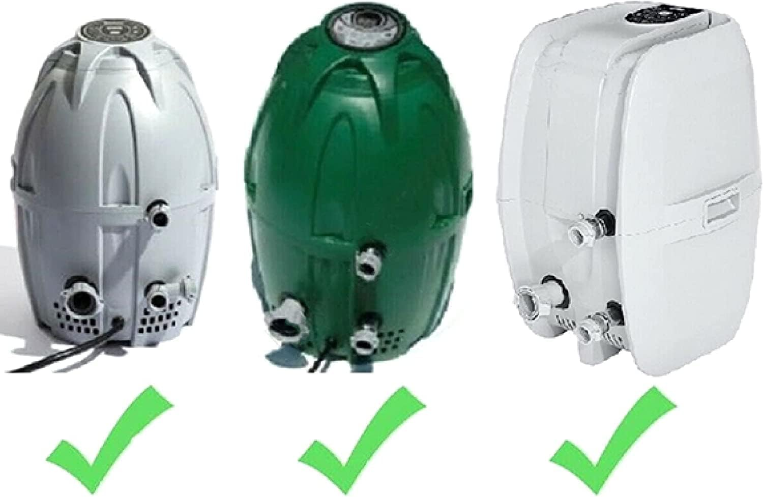 Bamkyait P4071 58113 Replace Bestway Lay-Z-Spa Saluspa Coleman Hot Tub Water Pump Seal Rebuild Kit with Impeller & Shafts image number 6