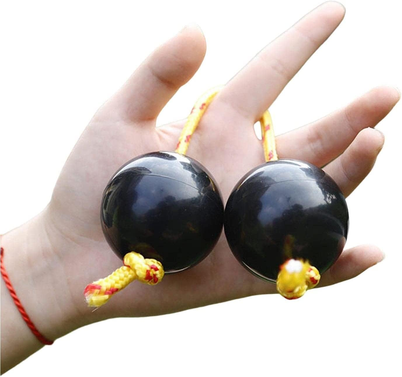 [2 Pairs] Kashaka Aslatua Shaker, Kashaka Bananula Musical Instrument, African Traditional Musical Instruments, Shaker Instrument for Children, Adults, Wedding, Parties, Music Lessons image number 6