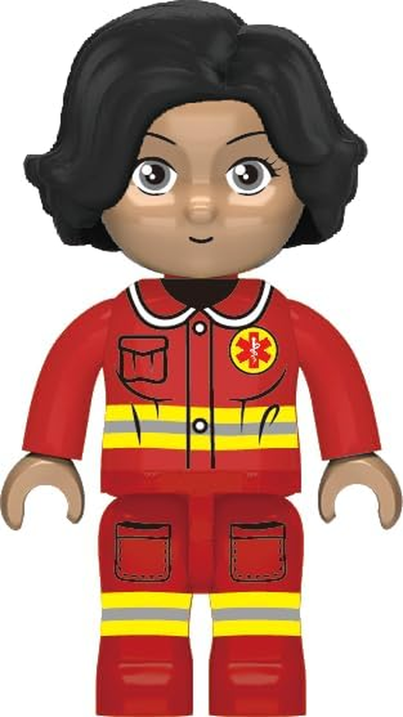 Kiddicraft KC1203 Ambulance - Clamping Blocks image number 3