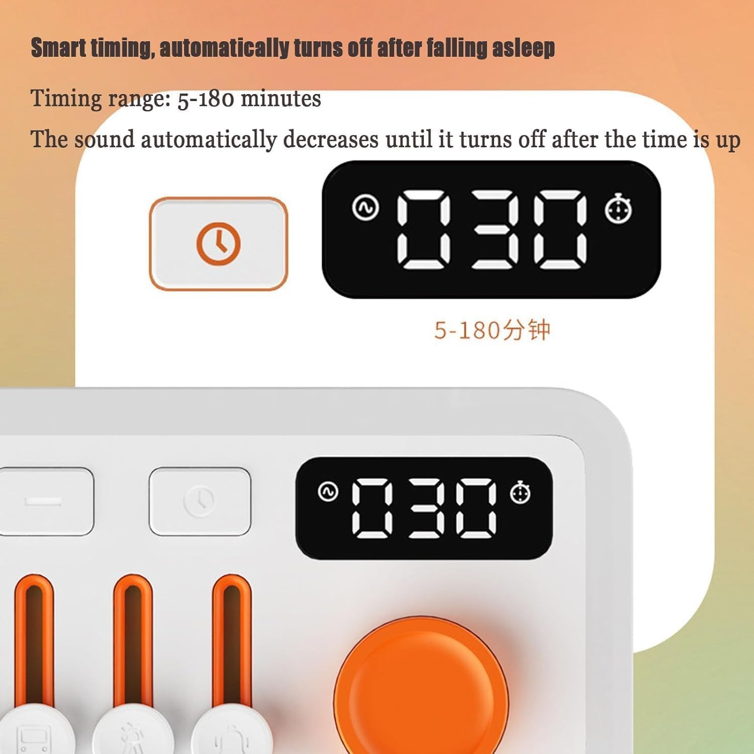 Takoo Sound Machine, Takoo White Noise, Takoo Dreammate 3-In-1 Speaker, Takoo 3 in 1, White Noise Sound Machine Takoo, Mixable 3 in 1 Sleep Aid - Portable Sound Machine (1 PC) image number 6