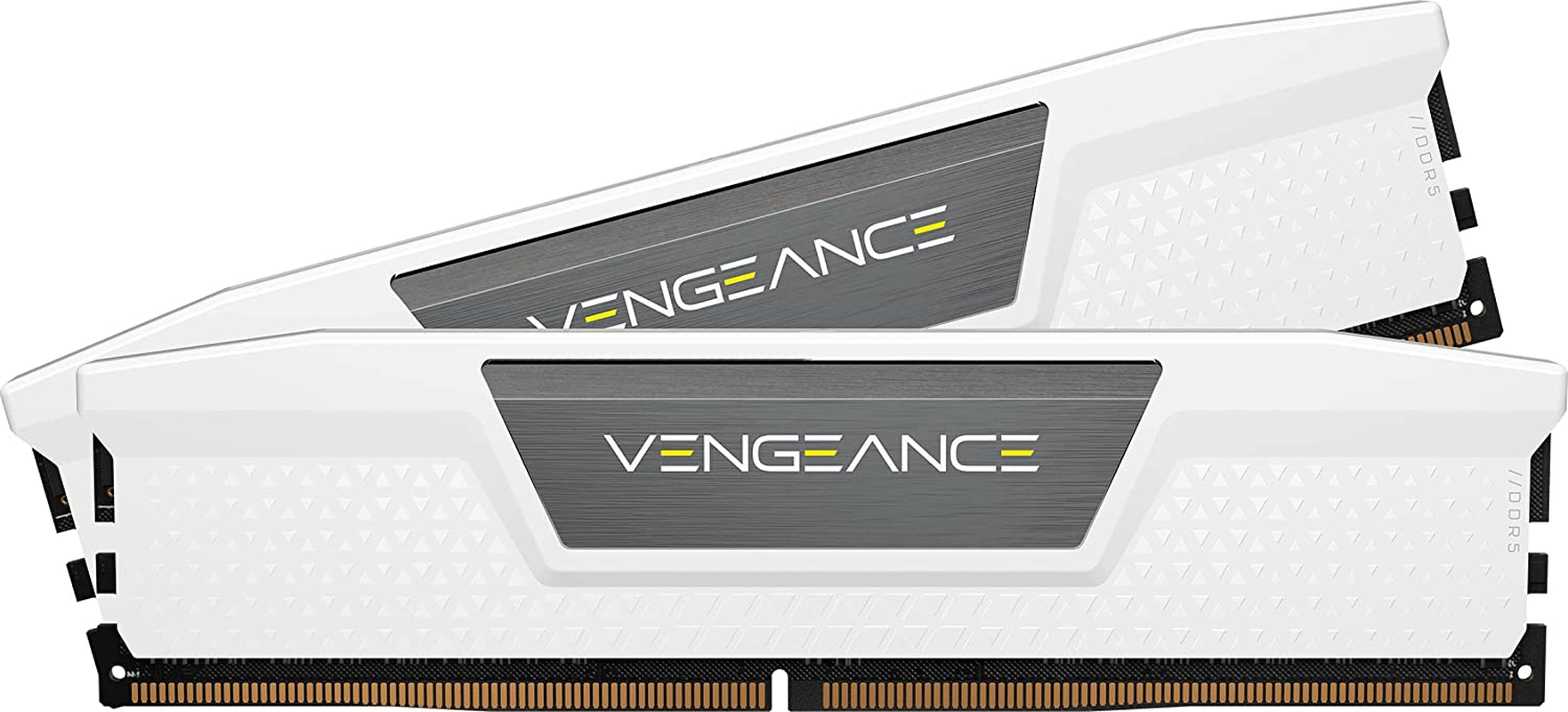CORSAIR Vengeance DDR5 RAM 32GB (2X16Gb) 6000Mhz CL36 Intel XMP Icue Compatible Computer Memory - White (CMK32GX5M2E6000C36W)