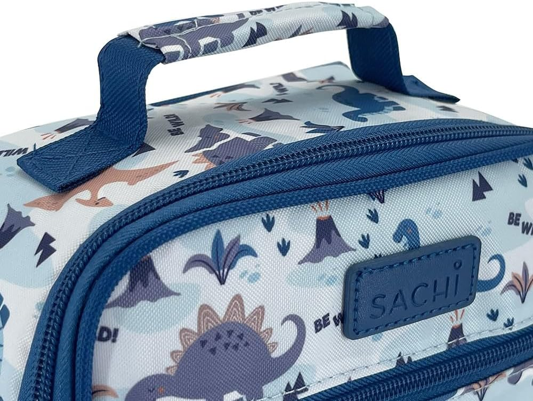 Sachi 'Style 225' Insulated Junior Lunch Tote - Dinosaur Land image number 6
