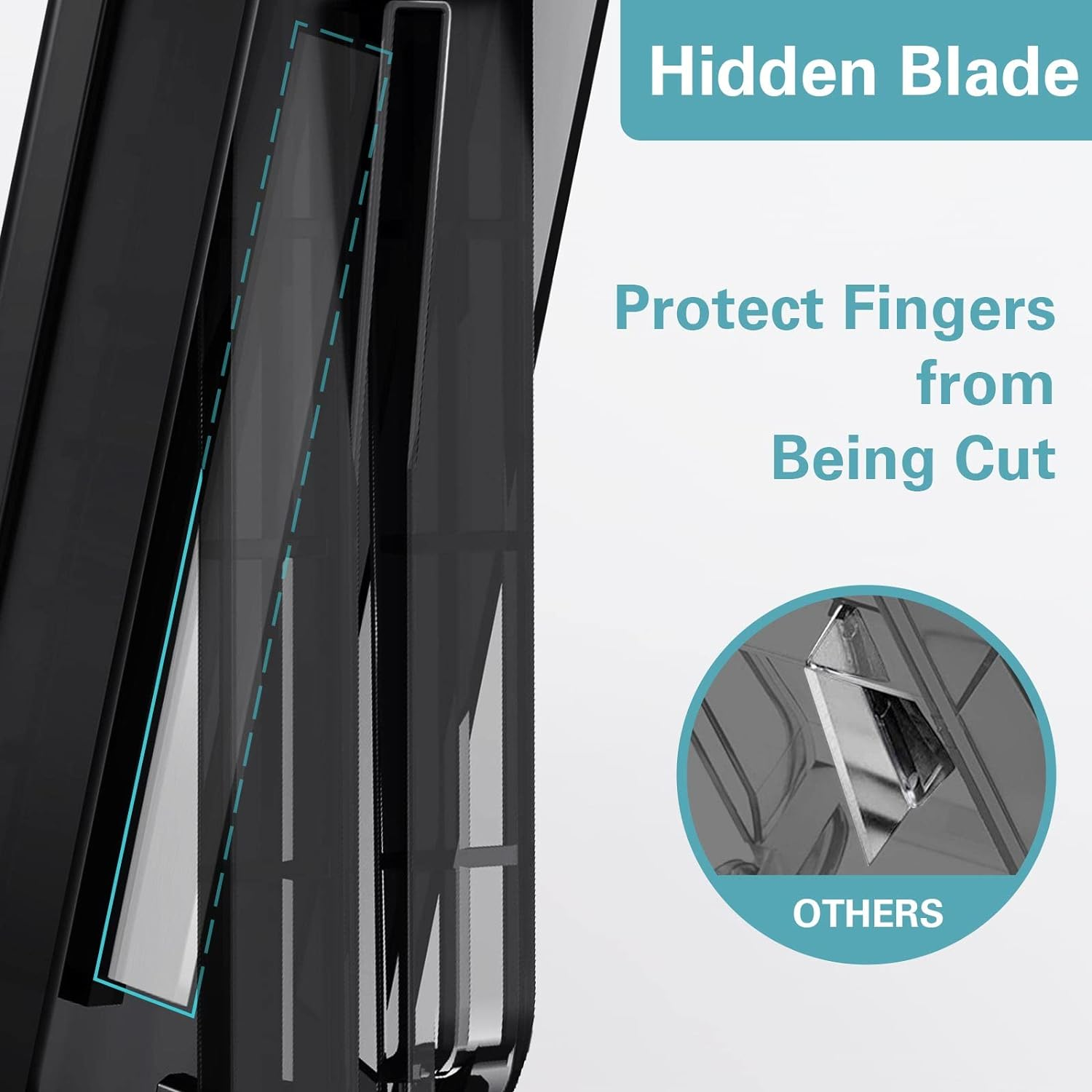 DEPAD Multiple Pill Cutter for Small Pills, Adjustable Splitter Multi Tablets with Accurate Alignment, Stainless Steel Cutting Blade and Guard Black 1.0 Count - Pink image number 4