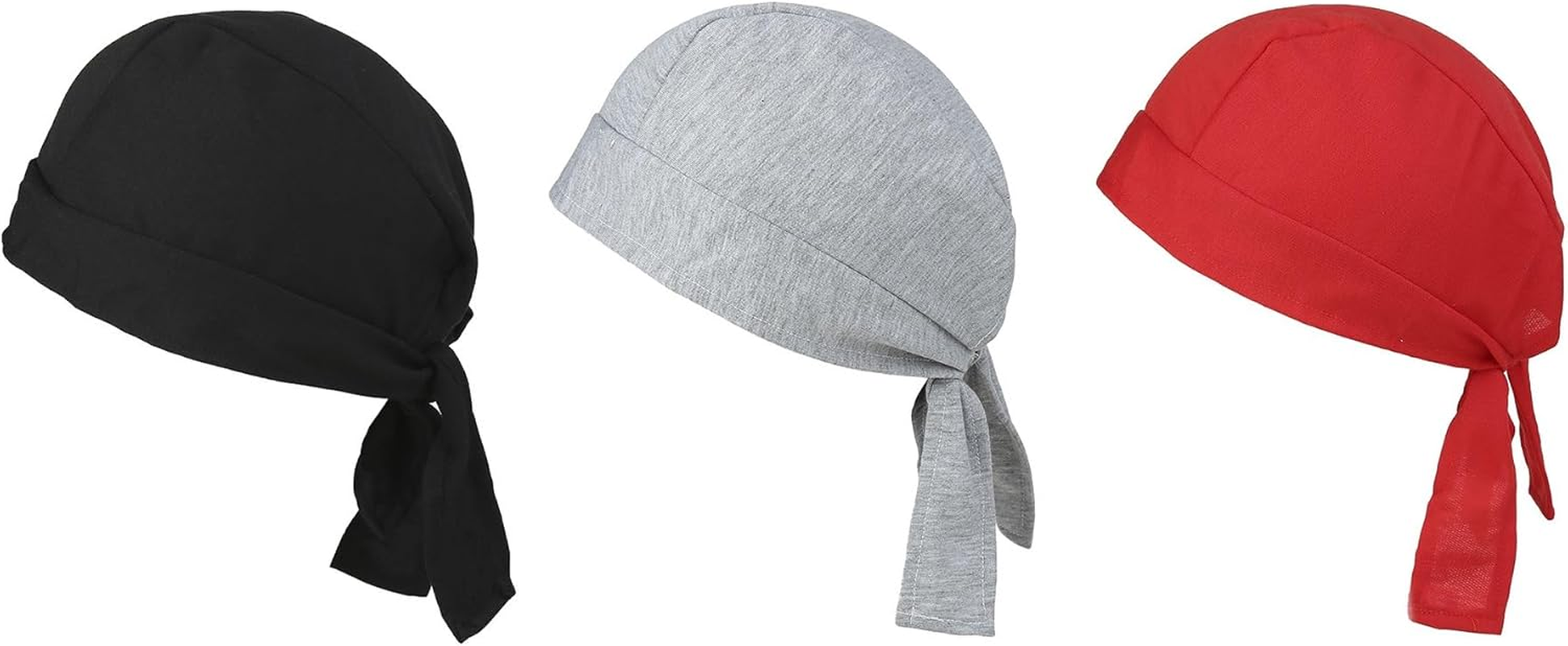 Sweat Wicking Cooling Beanie Helmet Liner Head Scarf, Head Wrap, Motorcycle, Cycling, Sports image number 1