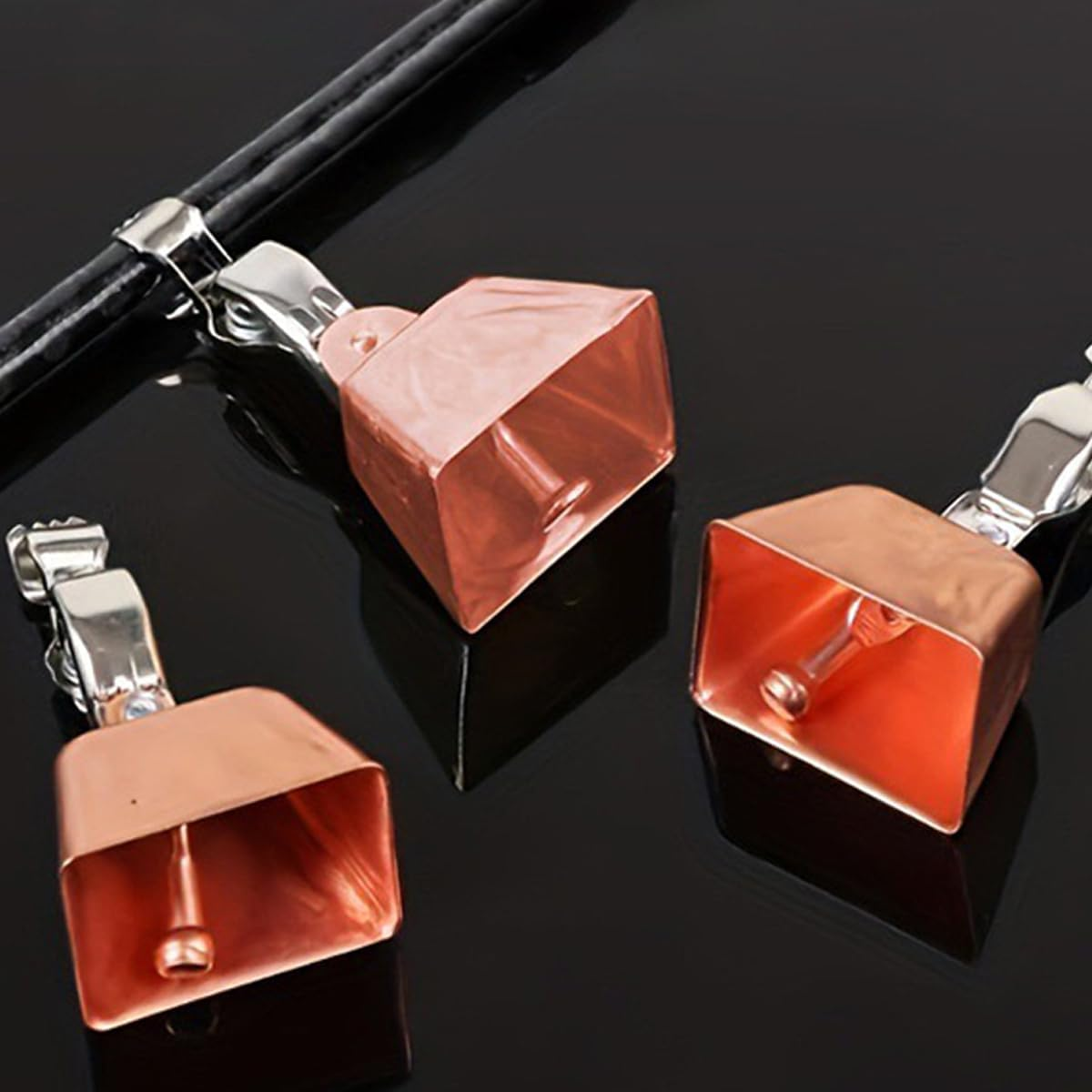 20 Pack Fishing Rod Bells,Clip-On Alert Bells for Angling, Ice Fishing Accessories image number 4