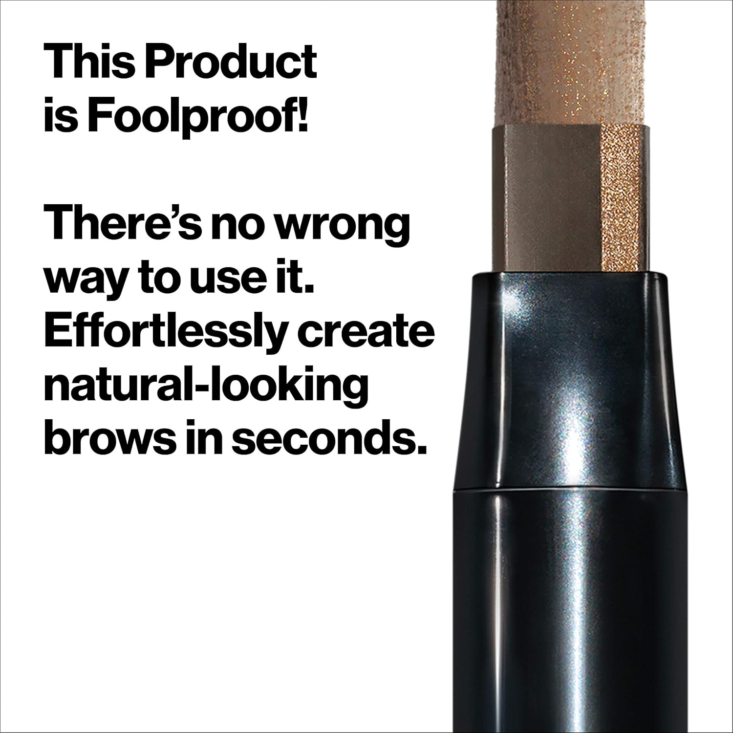 Revlon Colorstay Browlights Pencil, Eyebrow Pencil & Brow Highlighter, Medium Brown, 0.038 image number 7