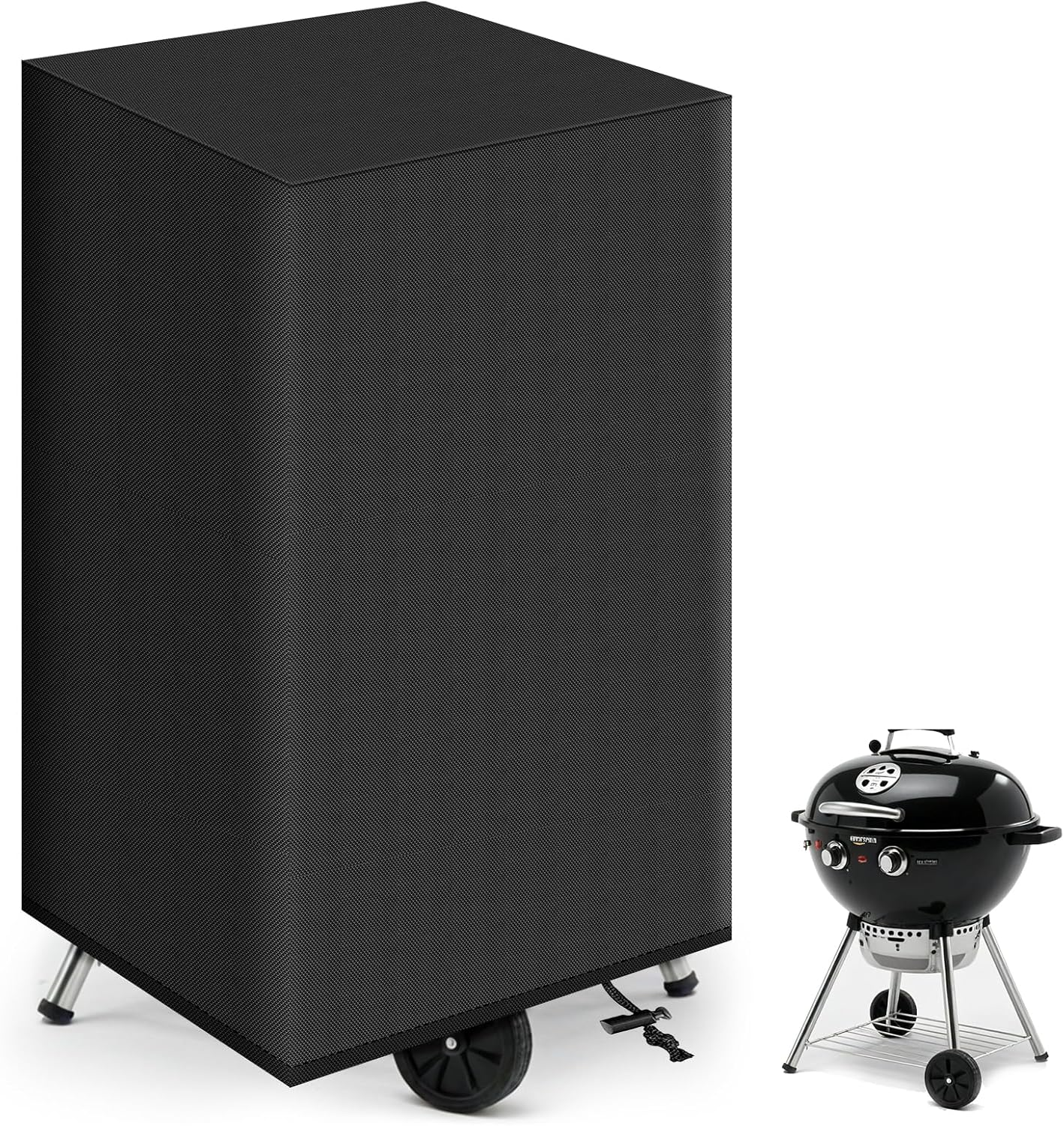 OFFCUP Weatherproof Grill Cover, 210D Oxford, Gas Grill Cover, Tear-Resistant BBQ Cover, Windproof, Uv-Resistant, Rust and Mould (70 X 47 X 30 Cm)