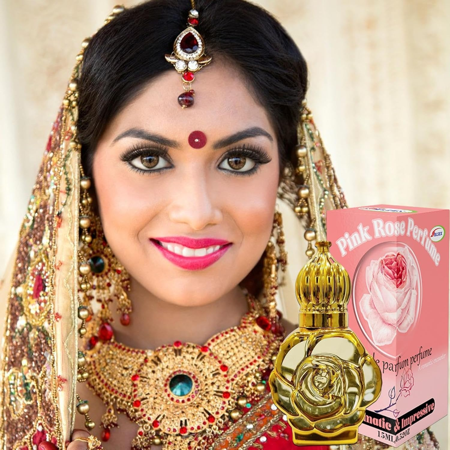 Arabic Perfume Oil - Floral Notes Perfume, Special Clothing Fragrance with Floral Notes | Versatile 15Ml Elegant Concentrated Oil, Seductive Arabian Elegant Scent Birthday Gfts for Girls Women image number 4