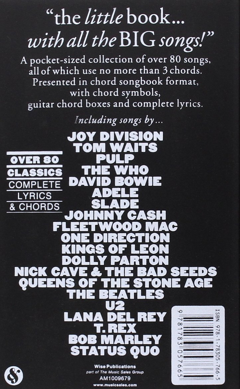 Little Black Book of 3 Chord Songs image number 1