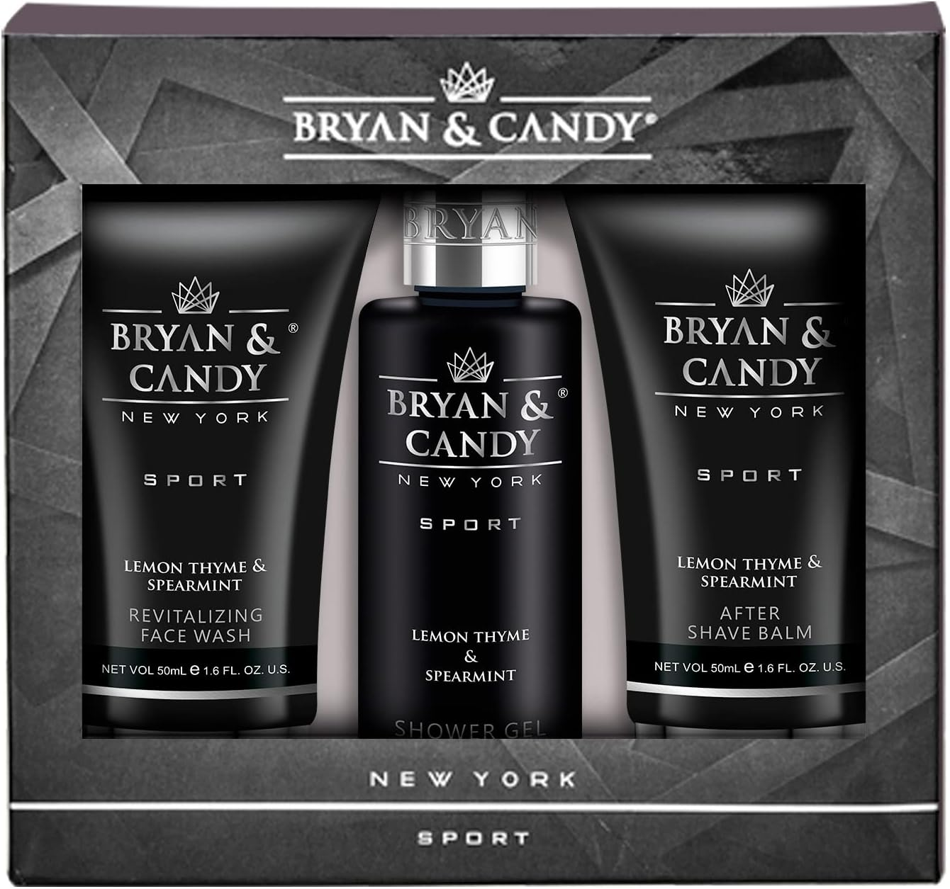 Bryan & Candy New York Men'S Kit Lemon and Thyme Gift Set for Men, Shower Gel, Face Wash, after Shave Cream (Pack of 3) image number 5