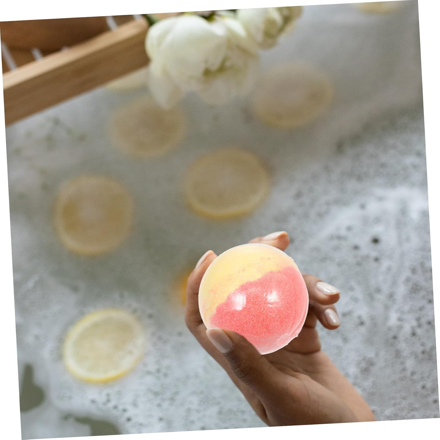 WRITWAA Sea Salt Bath Bomb Essential Oils Boys and Girls Bomb for Party Favors for Mom Mom image number 1