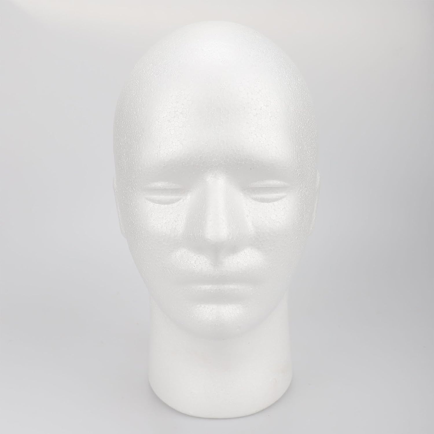 Foam Display Head,Hat Display Mold | Mannequin Display Hairpieces Stand Holder, Cosmetics Model Head Wig Display, Foam Wig Head Display Stand for Hairpieces image number 2