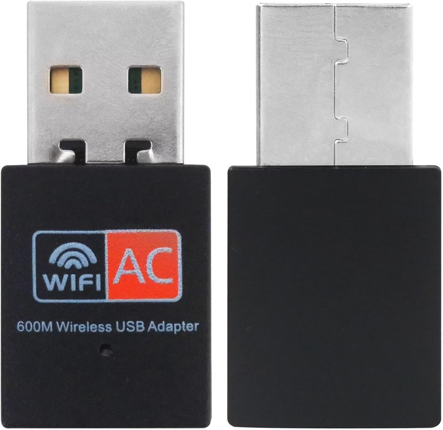 Mini Dual Band USB Wifi Wireless Dongle AC600 Network Adapter 5Ghz 2.4Ghz