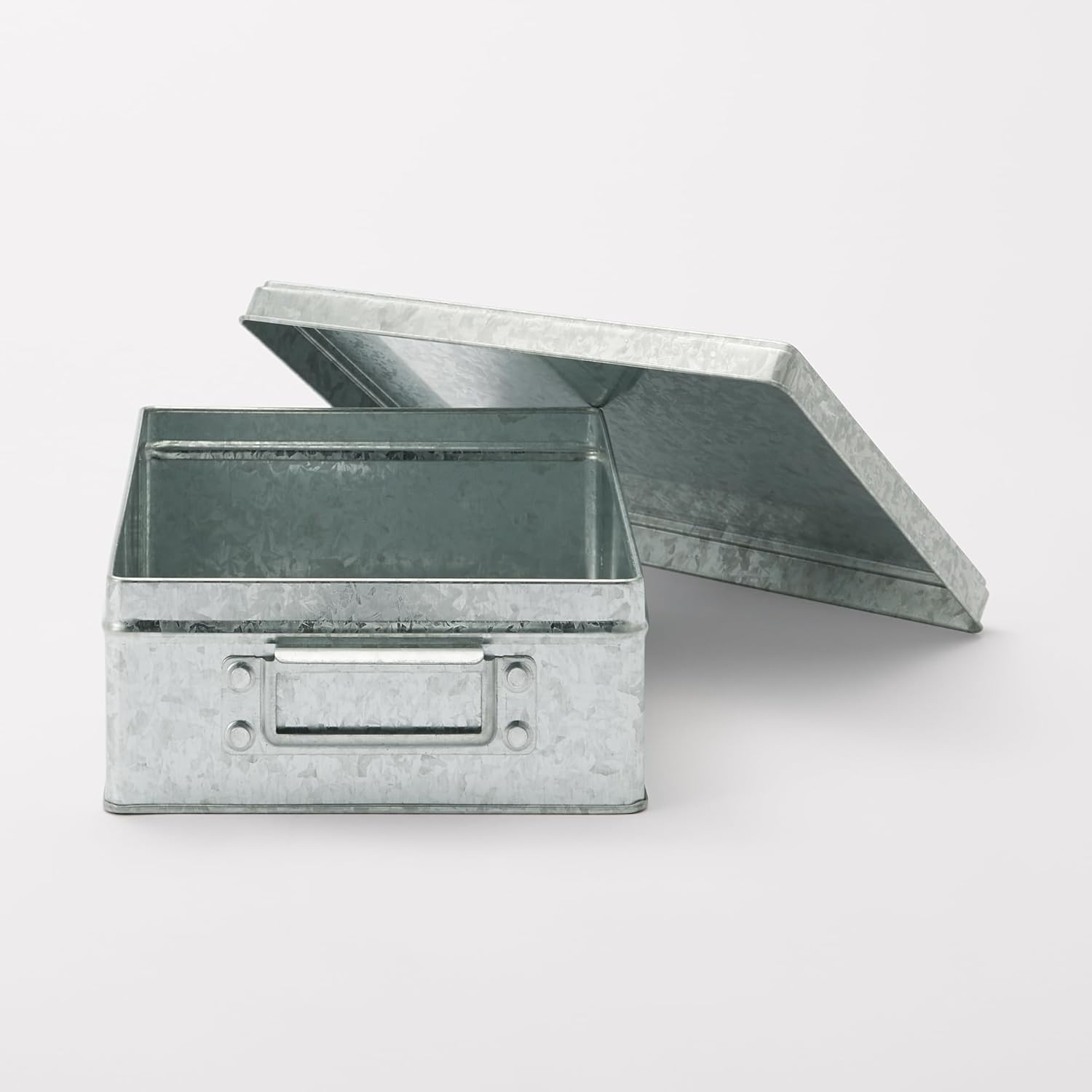MUJI 44287934 Galvanized Box Small Height 3.3 Inches (8.5 Cm) Type image number 2