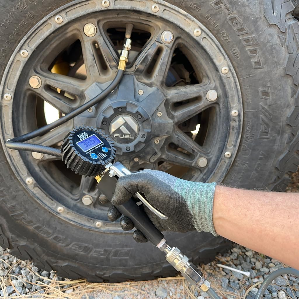 JACO Flowpro 2.0 Digital Tire Inflator with Pressure Gauge - 200 PSI image number 1