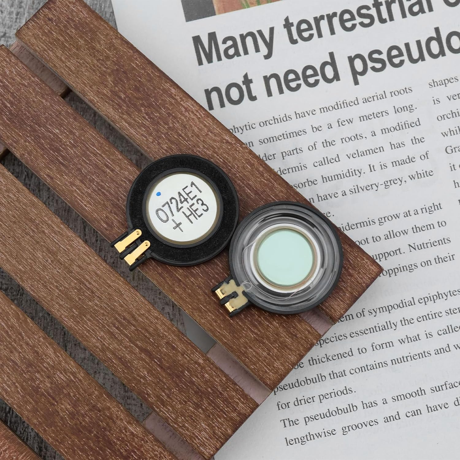 Ecsing 2Pcs Replacement Internal Speaker 2.3X0.4Cm, Compatible with Gameboy Advance SP, Black image number 4