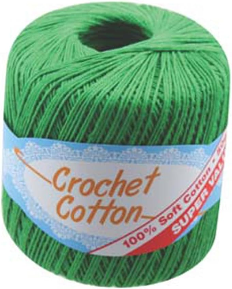 Yatsal Crochet Knitting Cotton Yarn 50 G, Green