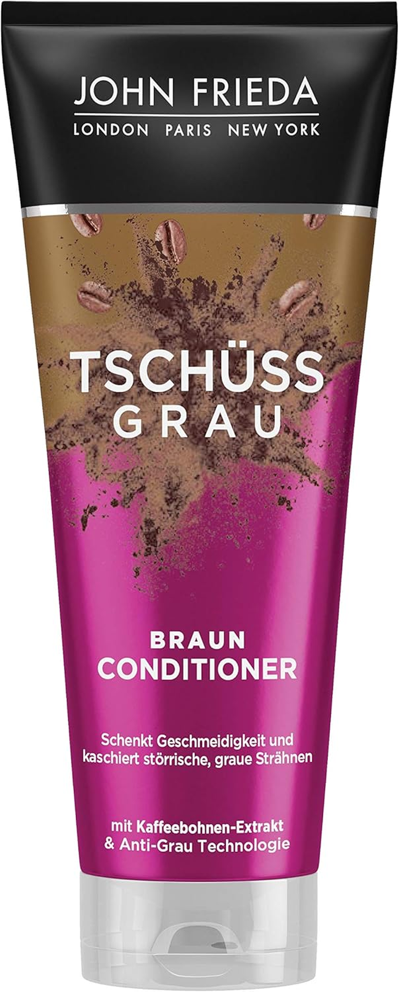 John Frieda Braun Conditioner - Goodbye Grey - Gives Smoothness and Conceals Grey Highlights - with Coffee Bean Extract 250 Ml 26244 image number 1