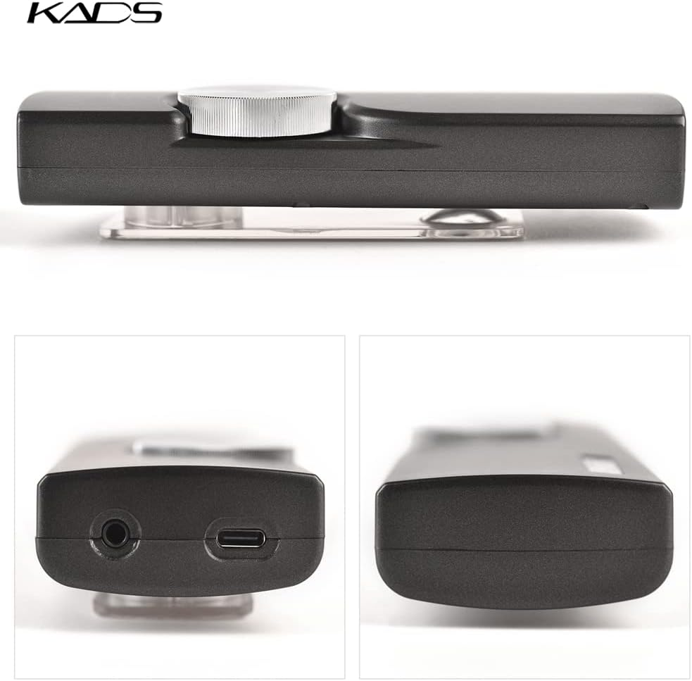 KADS 35000RPM Motorized Nail File 4000MAH High Capacity Battery Motorized Nail Drill Machine USB Charging Perfect for Turning off Gel Nails Motorized Gel Nail off Electric Nail File with Bit Nail File