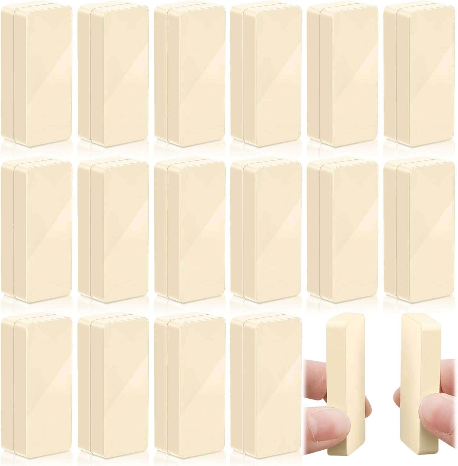 Copkim 40 Pieces Outdoor Curtain Weights Waterproof Magnetic Drapery Weights for Home Decor Bathroom, Shower, Liner, Flags Tablecloth to Stop Wind (Black)