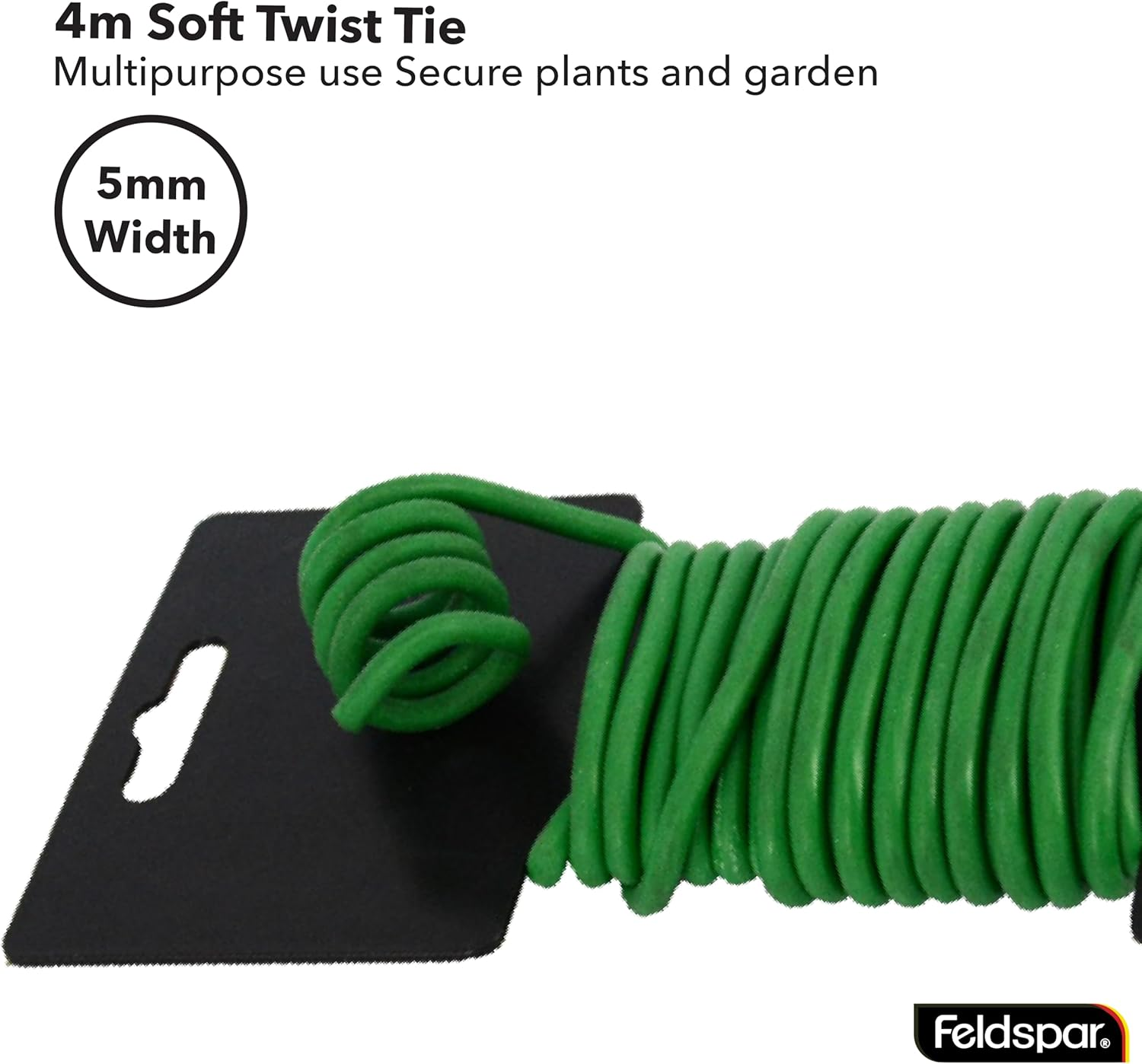 Feldspar Garden Soft Twist Tie, 4 Meter, Green image number 1