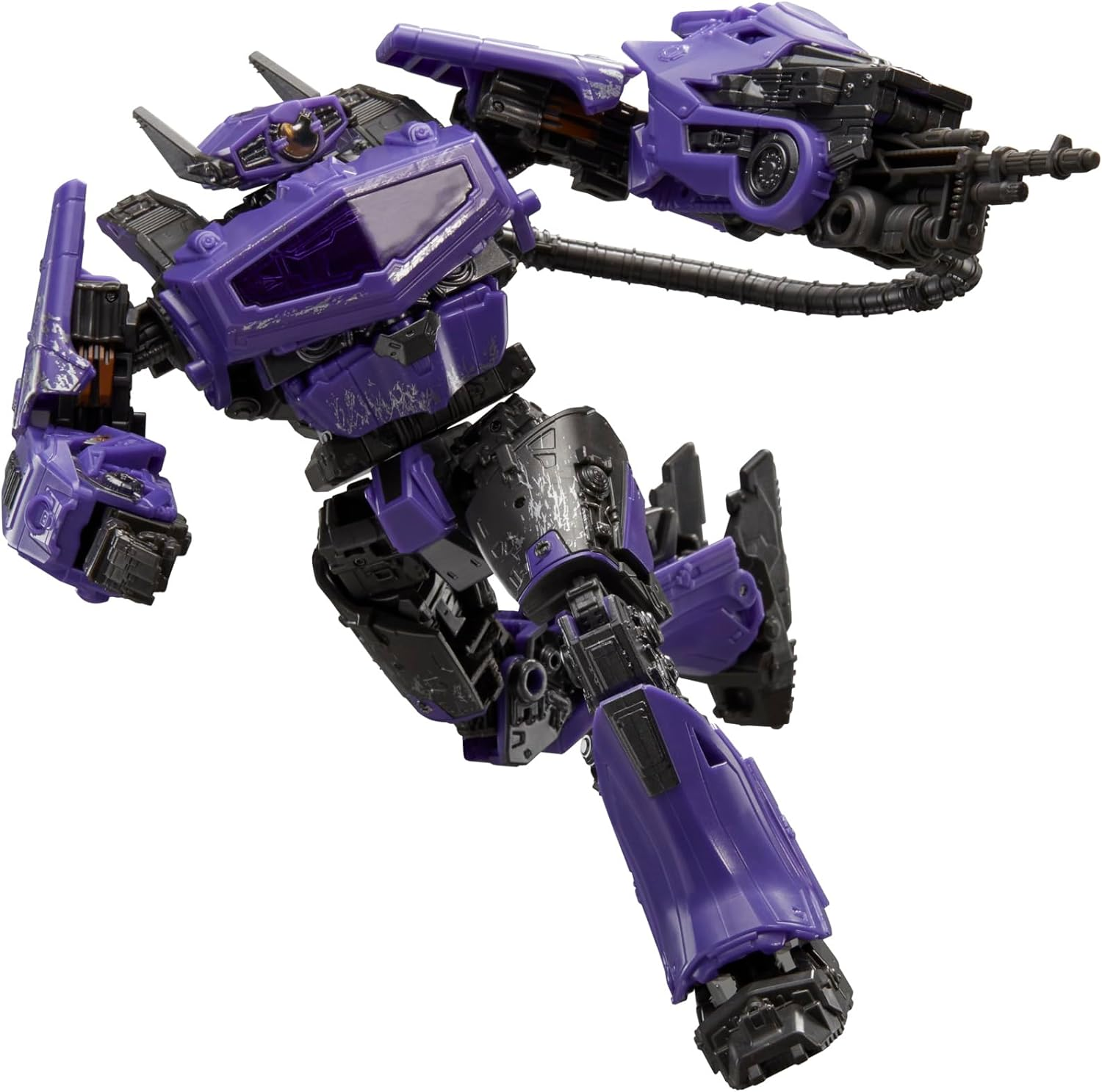 Transformers Toys Studio Series Voyager Transformers: Bumblebee 110 Shockwave, 6.5-Inch Converting Action Figure, 8+