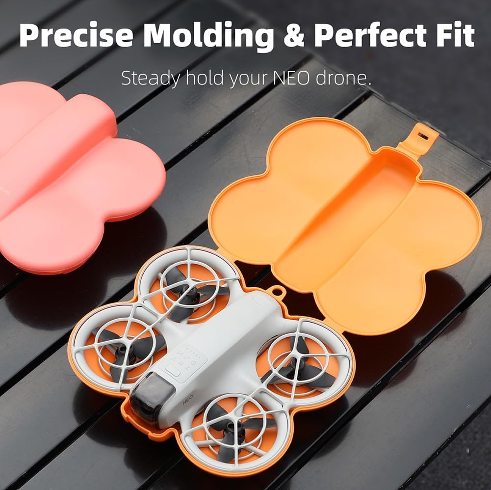 Lokyoyo Portable Travel Butterfly Protective Case for DJI Neo Drone, Mini Storage Box, Compact Storage Bag for DJI Neo, Anti-Collision and Scratch-Resistant Portable Accessories image number 2