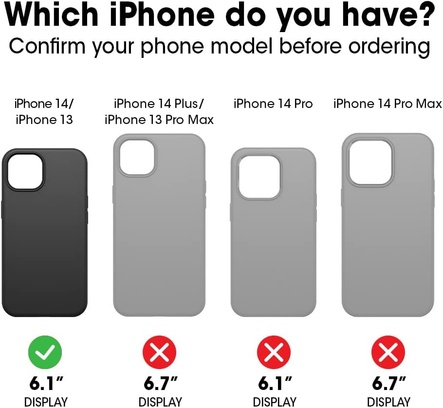 Otterbox Iphone 14 & Iphone 13 Commuter Series Case - Trees Company (Green), Slim & Tough, Pocket-Friendly, with Port Protection image number 1