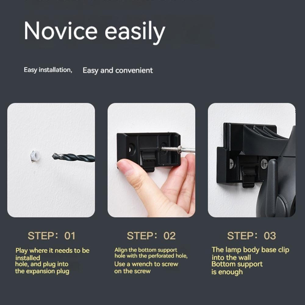 Clearhill Dummy Fake Security Camera and Solar Motion Sensor Lights, 2-In-1 Solar Lights with Remote Control, Realistic Look, Easy to Install, IP66 Waterproof, for Outdoor Porch Yard Garage Garden image number 2