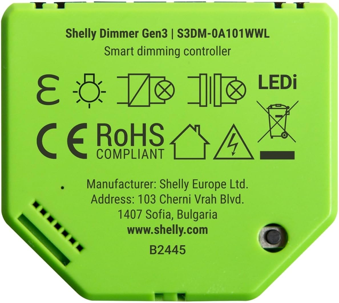 SHELLY 3 X Flush Mounted Dimmer Gen3 image number 5
