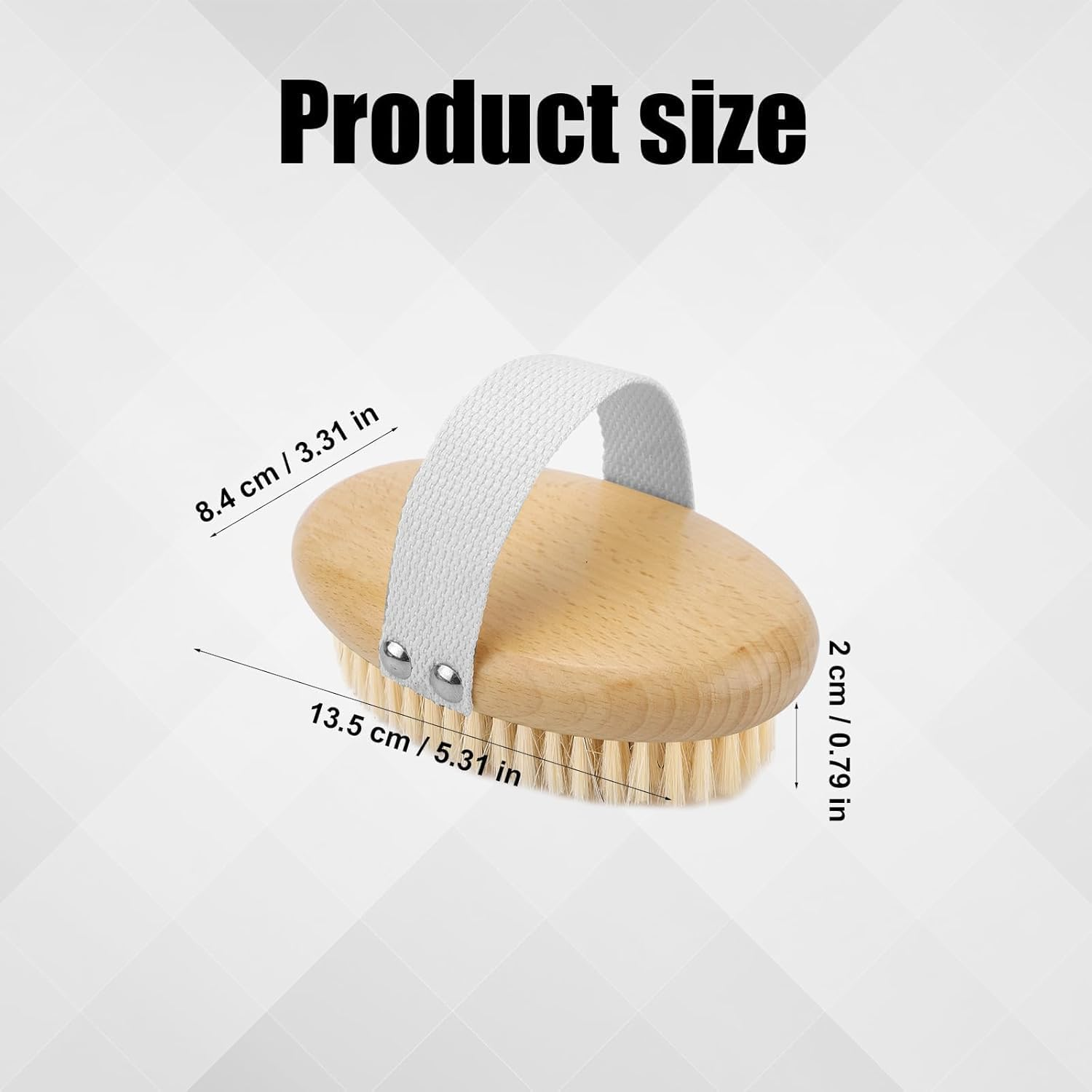 Bristle Pet Brush Wooden Pet Groom Brush,1Pc Soft Boar Bristle Pet Palm Brush,Pet Palm Brush with Bristle,Soft Wood Boar Bristle Pet Palm Brush with Band,Bristle Pet Brush Pet Palm Brush with Bristle image number 5