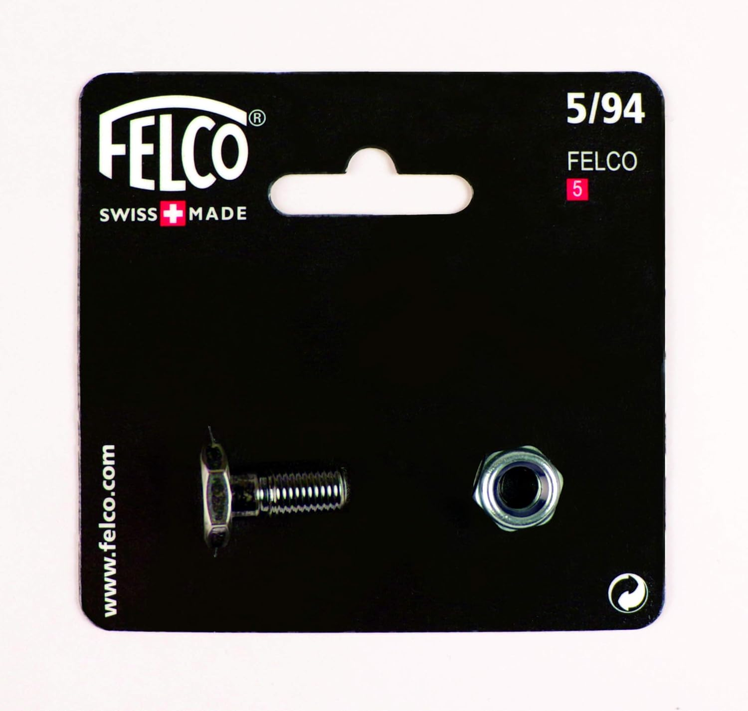 Felco 5/94 Spare Parts Bolt and Nut Kit for Pruning Shears, Silver
