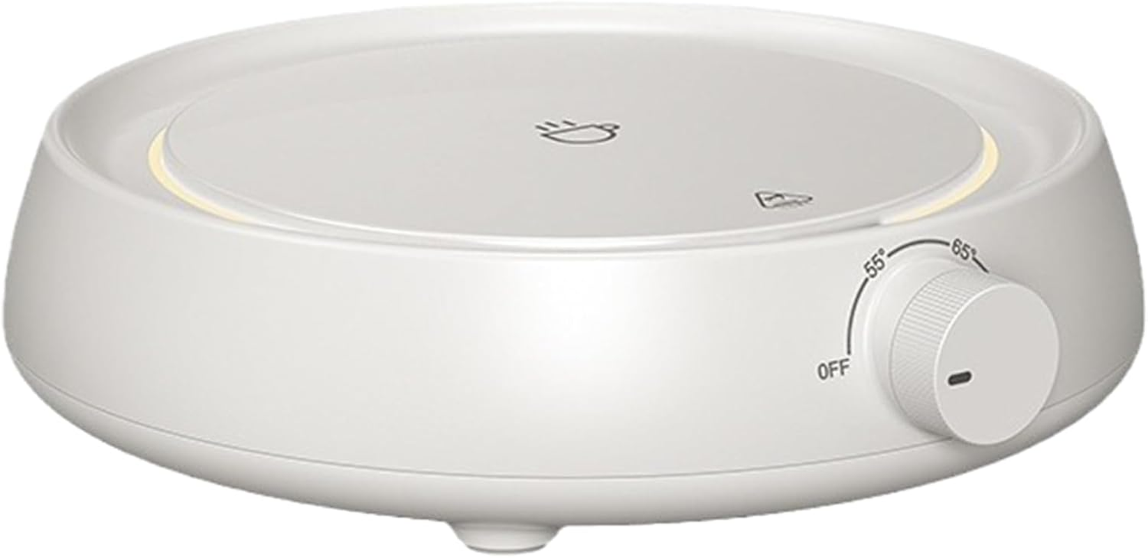 Smart Coffee Cup Warmer | 3 Temperature Control for Cocoa, Tea, Milk - Desk Heater with Auto On/Off, Thermostat Coaster for Cups & Mugs, Espresso Beverages image number 3