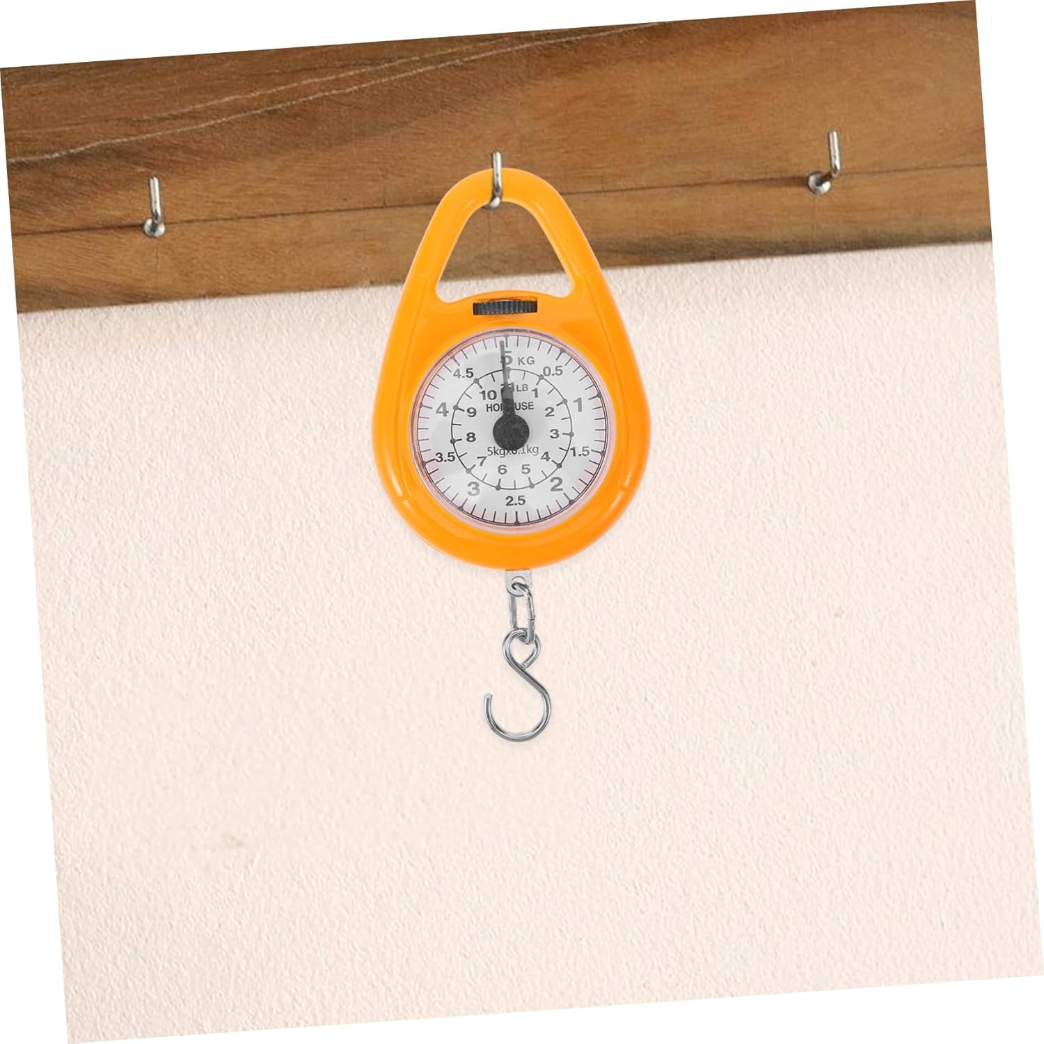 DIKACA Spring Scale Luggage Weight Scale for Travel Suitcase Weighing Hook for Small Items image number 1