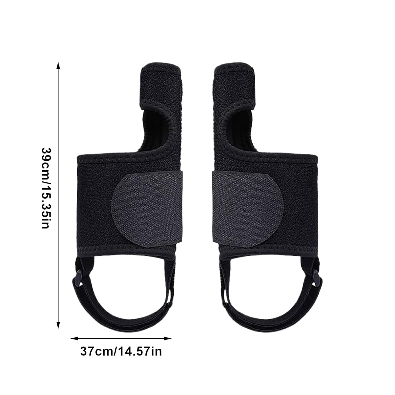 DAWCBVJQ Big Toe Straightener,2 Piece Adjustable Toe Corrector - Correction Separators Ergonomic Breathable Protector for Yoga Pedicure Men image number 6