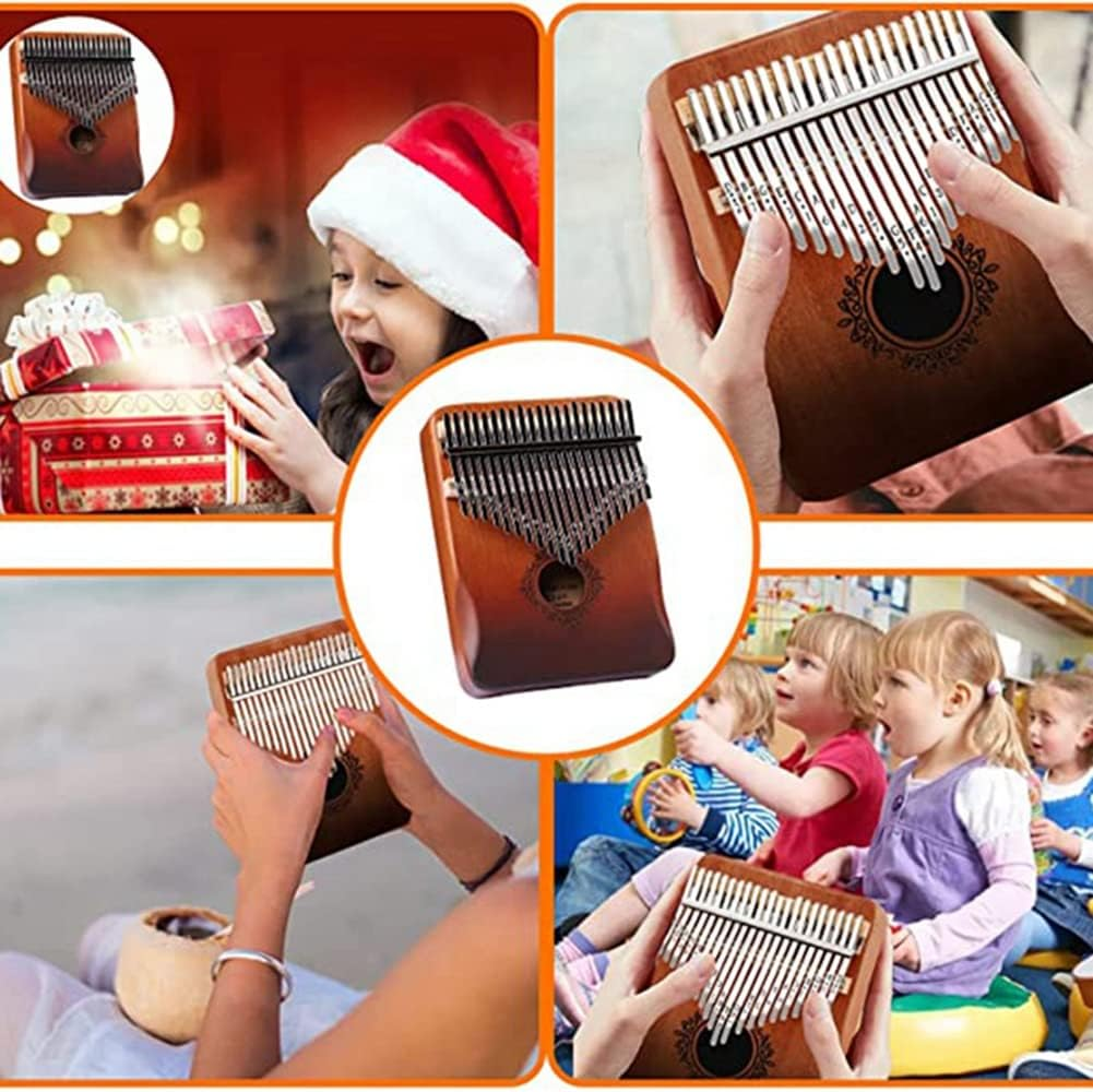 Elqater Kalimba Thumb Piano Kalimba Thumb Piano Portable for Adults, Kids and Beginners image number 5