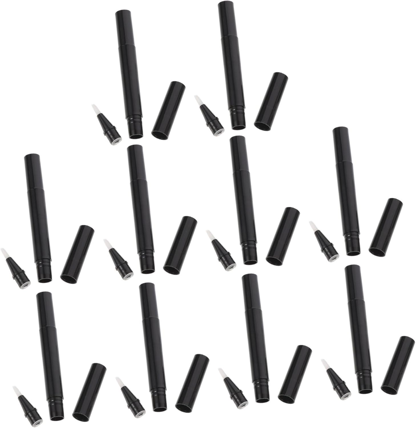 Vaguelly 10Pcs Cuticle Oil Pen Refillable Essential Oil Applicators Ergonomic Nail Gloss Tubes for Easy Application and Revitalization for Nail Art and DIY Cosmetics image number 6